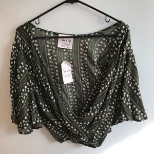 Wrap Crop top from Sadie & Sage